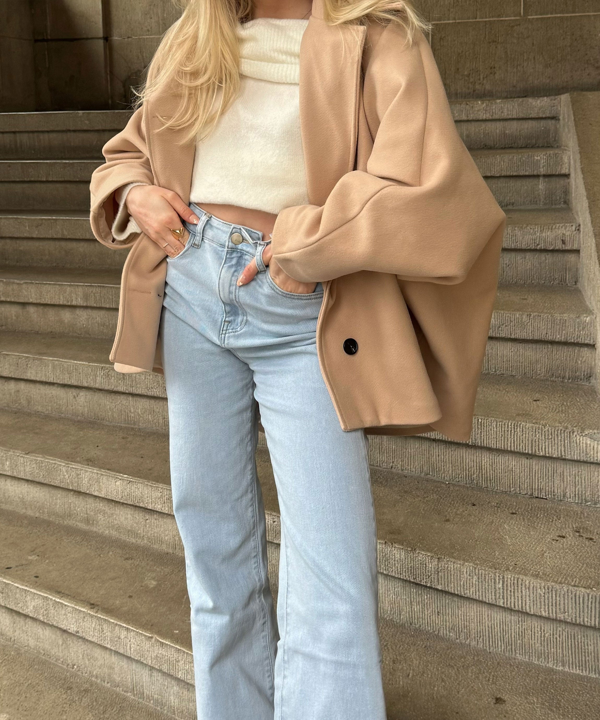 Viola – Trendige Oversize-Jacke Für Damen