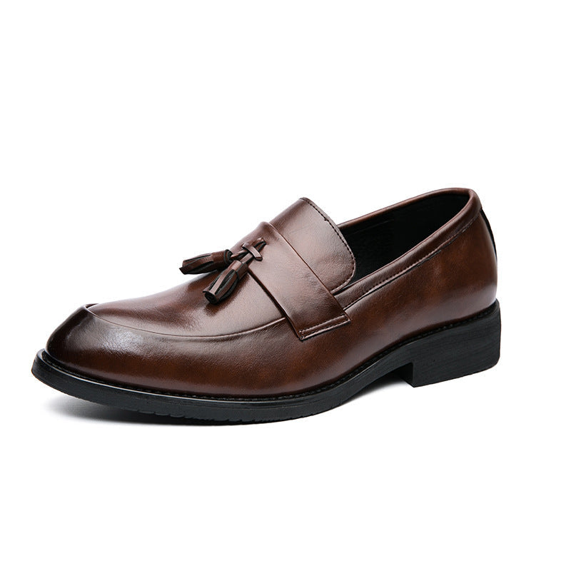 Paul – Klassische Herren Mokassins mit Quaste Bronze