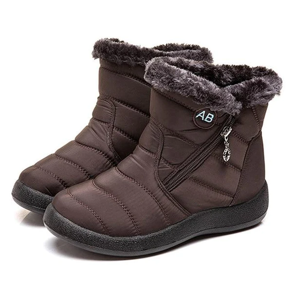 Paula - Wasserdichte Winterstiefel Braun