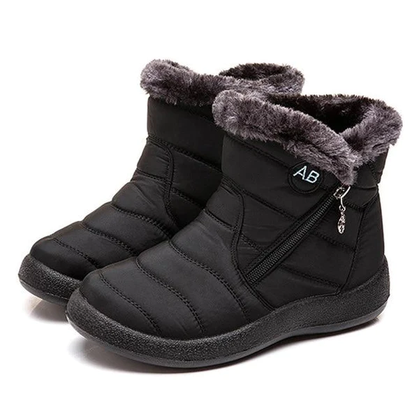 Paula - Wasserdichte Winterstiefel Schwarz