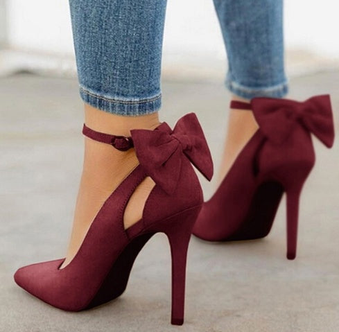 Paulina - Elegante Sommerschuhe für besondere Anlässe Rot