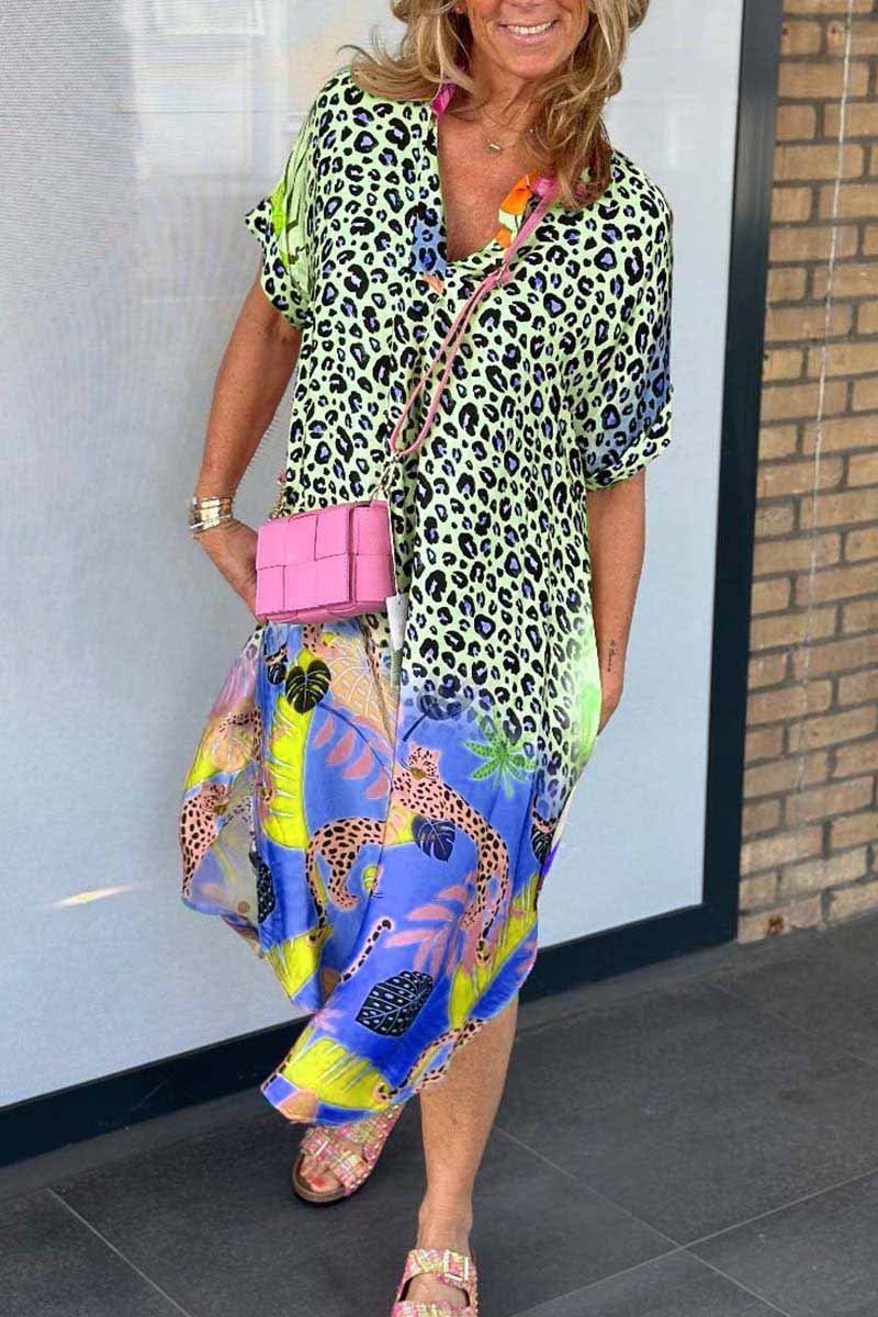 Peggy - Freizeitkleid mit Leopardenmuster Gleb