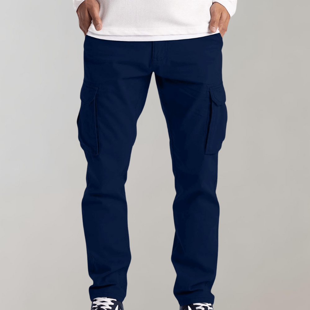 Peter – Cargo Hose Herren Bequem Mit Praktischen Taschen 3
