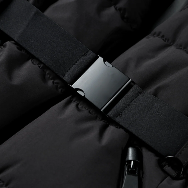 Dominica - Langer Damenmantel Mit Gürtel Und Eleganz