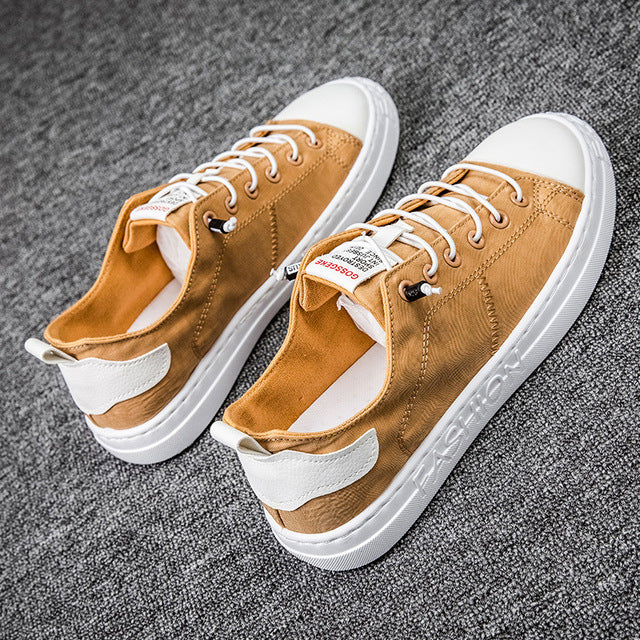 Pius - Bequeme Herrenschuhe Gelb
