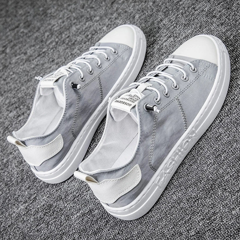 Pius - Bequeme Herrenschuhe Grau