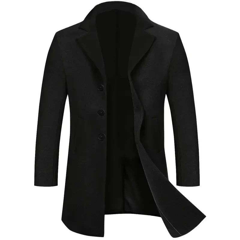 Robert – Klassischer Herren Trenchcoat Für Herbst Und Winter