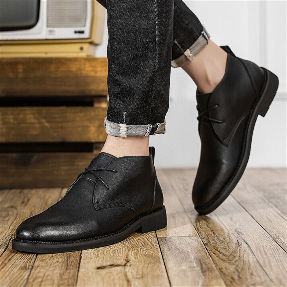 Quirin - Klassische Lederstiefel Schwarz 3