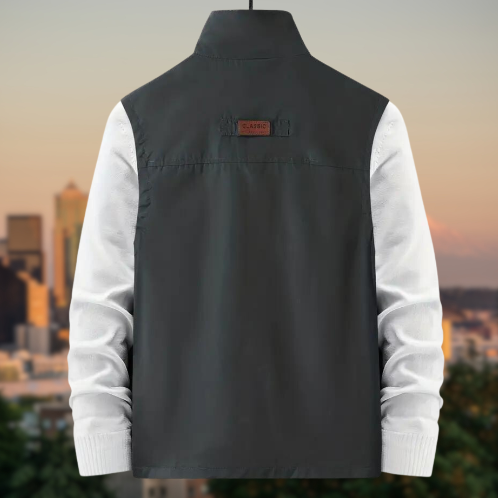 Thomas – Herren-Weste Mit Multi-Taschen