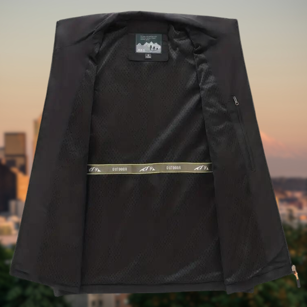 Thomas – Herren-Weste Mit Multi-Taschen