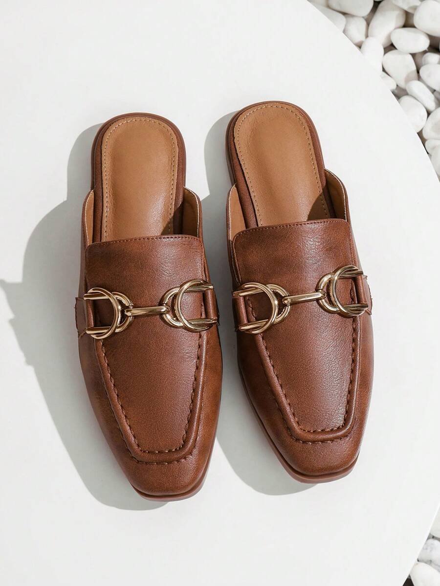 Rabea – Damen Loafers Slip-On Vintage Stil Aus Leder 2