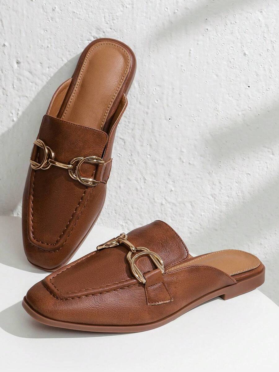Rabea – Damen Loafers Slip-On Vintage Stil Aus Leder 3