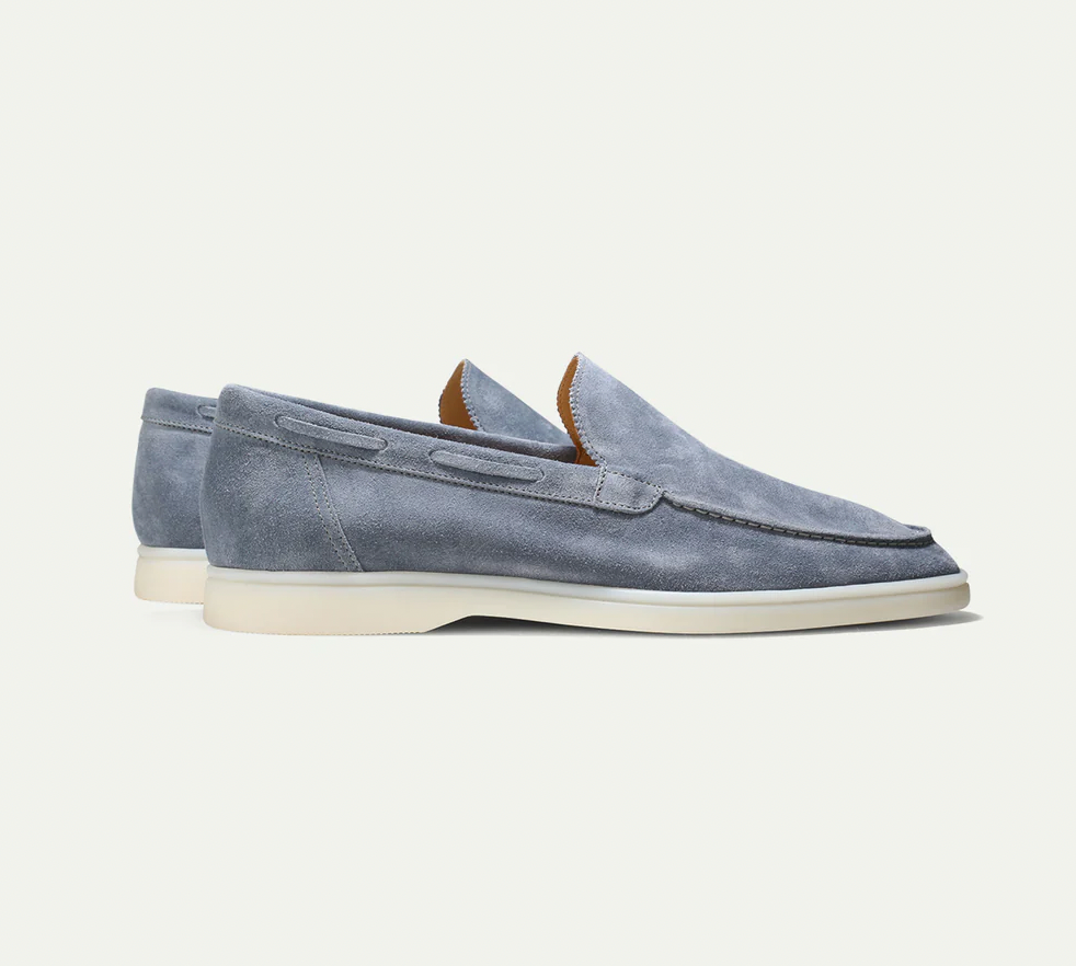 Roland - Stylish Loafers with Soft Lining Jagenblau 2