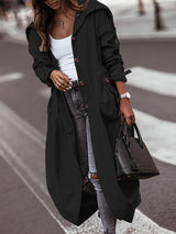 Serena - Oversize-Trenchcoat mit Flickenmuster