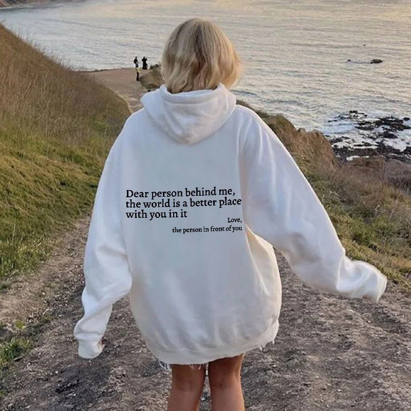 Patricia - Liebe Person hinter mir Unisex Hoodie