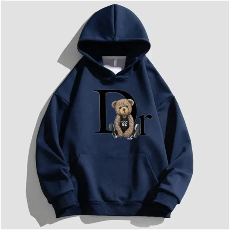 Ted - Der Stylische Bär Print Hoodie für Herren