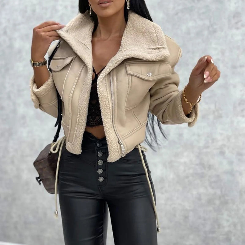 Luna - Faux Shearling Jacket