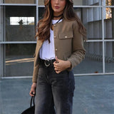 Amara - Cropped Tweed Jacket