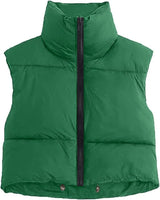 TRPZ Crop-top bodywarmer - warm en stijlvol