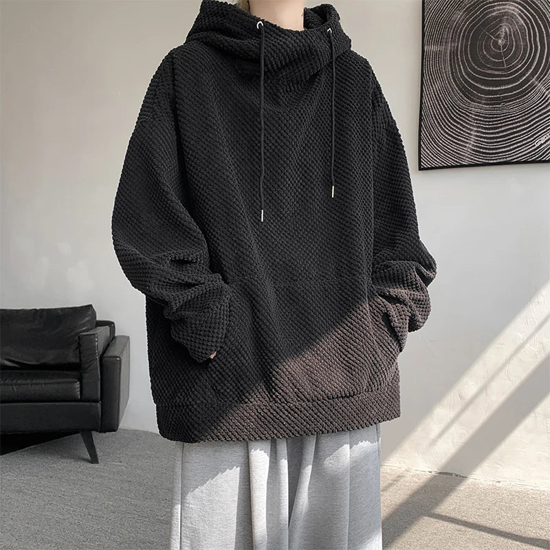 Wency - Drift Waffle Strick Hoodie