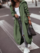 Serena - Oversize-Trenchcoat mit Flickenmuster