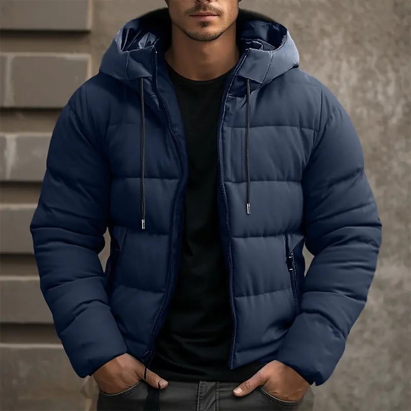 Björnulf - Taktische Herren Puffer Winterjacke Kapuze