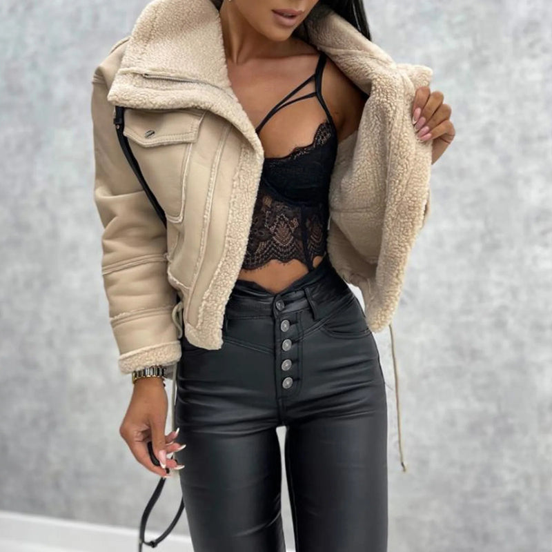 Luna - Faux Shearling Jacket