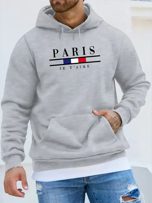 Cody - Cooler Paris Druck Hoodie