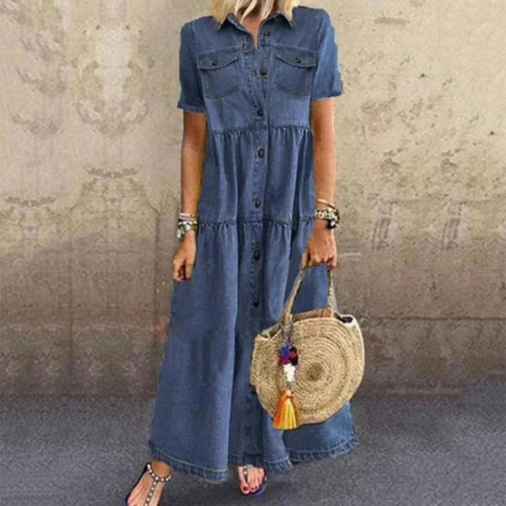 Bane - Stylisches Denim Kleid für jede Gelegenheit