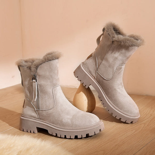 Rhiannon - Damen Kurzschaft Schneestiefel - Warm & Leicht