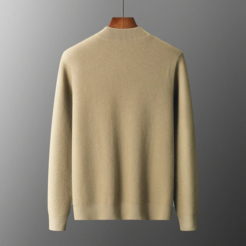 Bruno – Herren Winter-Cardigan mit langen Ärmeln Reißverschluss
