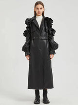 Silvena - Eleganter Chic Fiore Trenchcoat