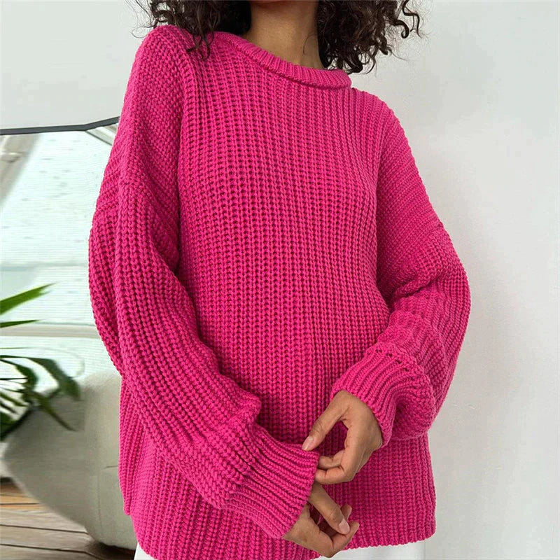 Isadora - Weicher gestrickter Damen Strickpullover