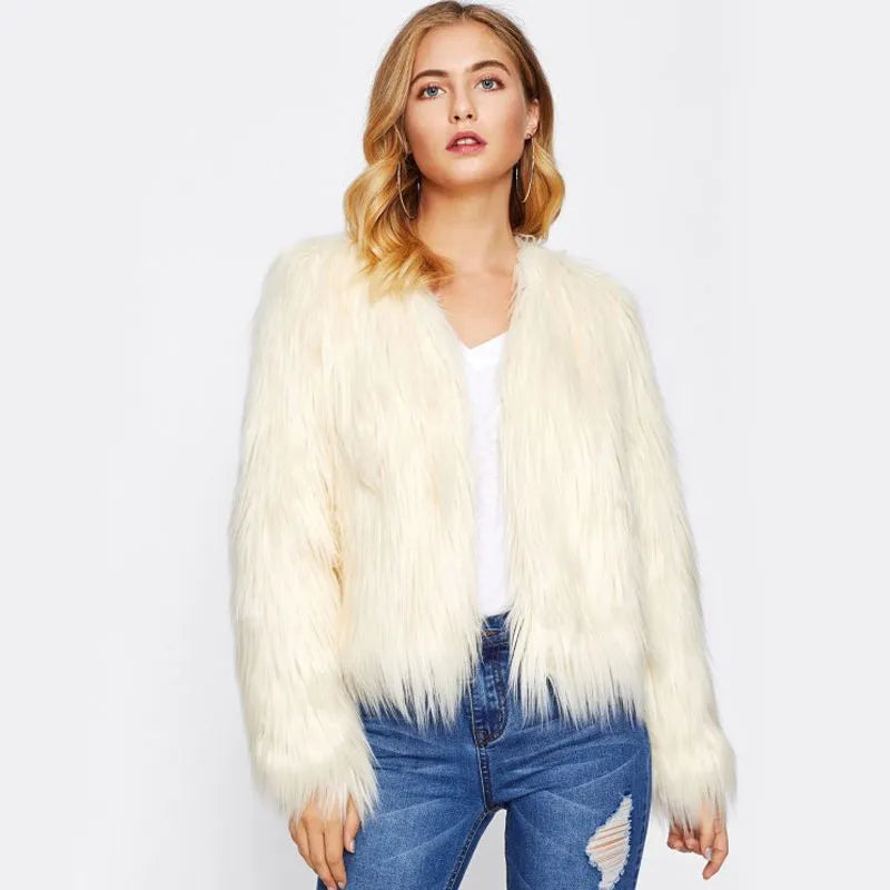 Nicole – Weicher Mantel Mit Kuschel-Charme