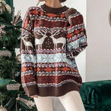 Weihnachts-Hirsch-Pullover