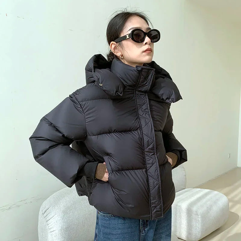 Dagmar - Dick gefütterte Damen Winterjacke warm