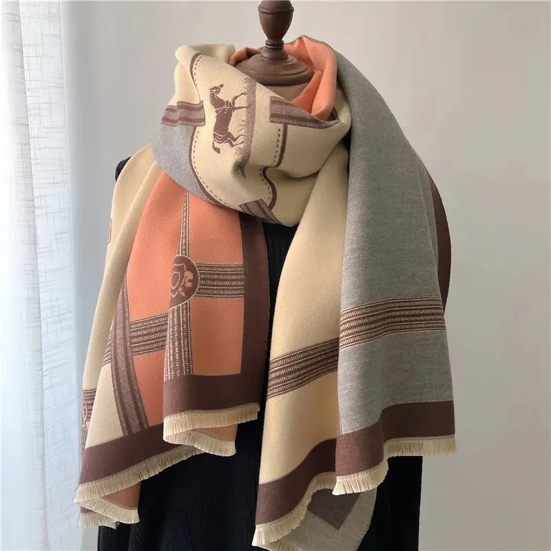 Martha – Luxuriöser Schal Für Den Winter