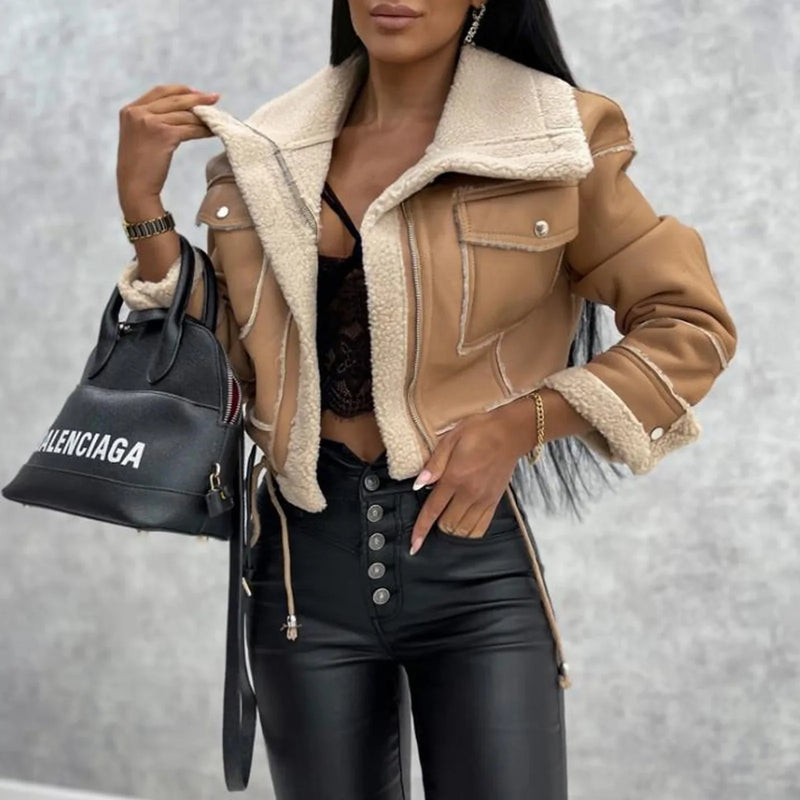 Luna - Faux Shearling Jacket