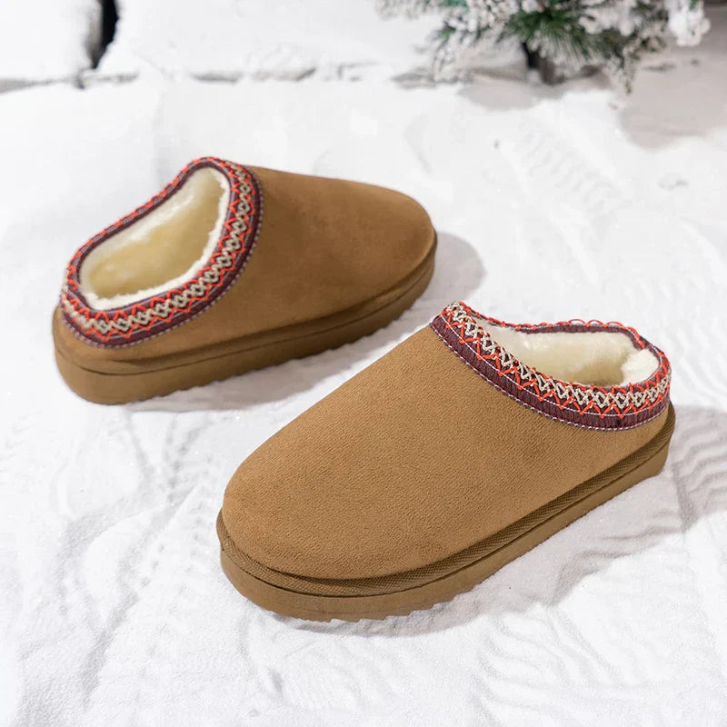 HANNA - warmer Wildlederpantoffel