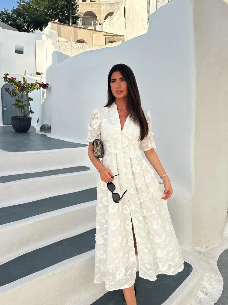 Dorothea - Casual Mykonos Kleid