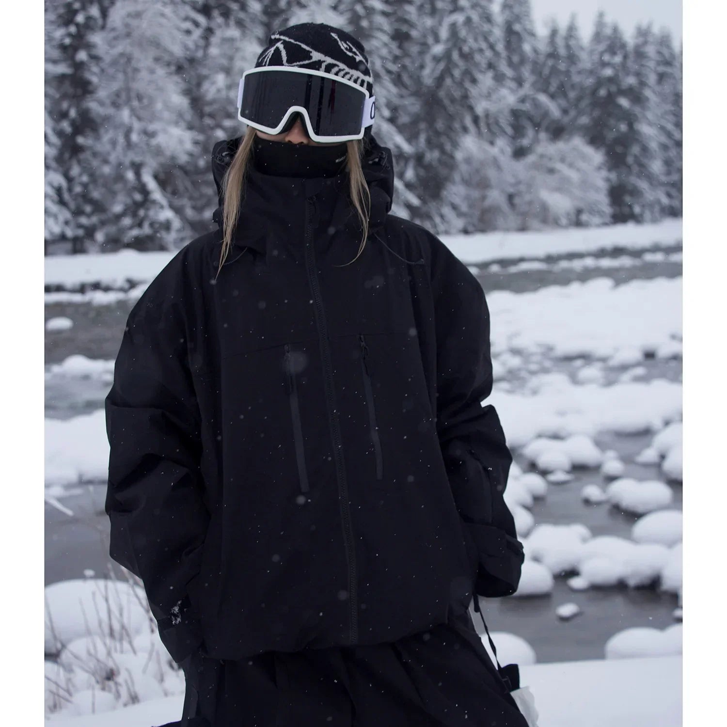 Faron - Skijacke Unisex Zeitlos Mit Kapuze & Vielseitig