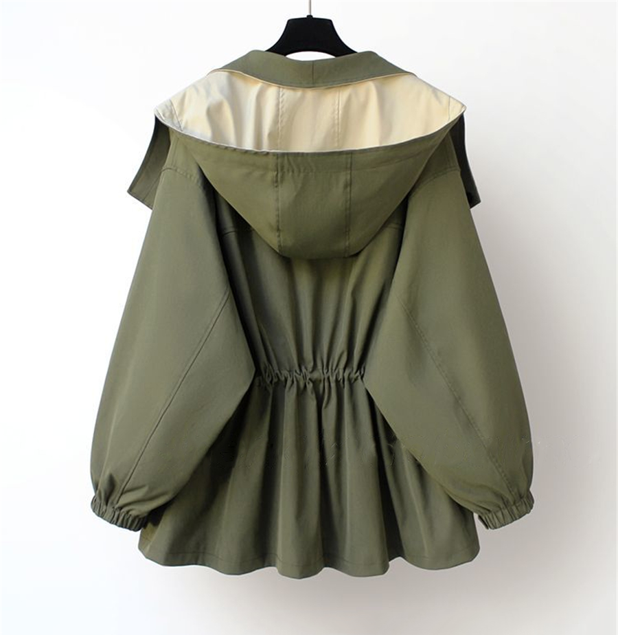 Beata – Stylische Damen Windbreaker Jacke mit Kapuze