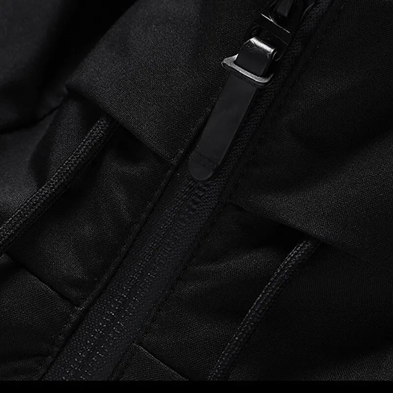 Björnulf - Taktische Herren Puffer Winterjacke Kapuze