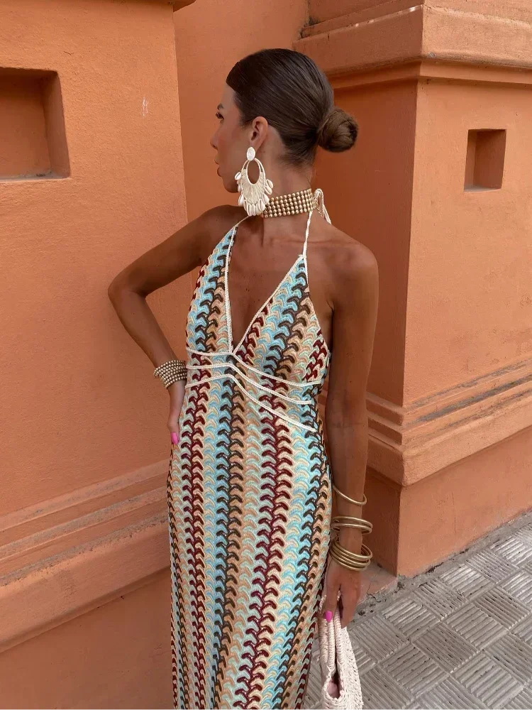 Maira - Mallorca Boho Strand Maxi Kleid