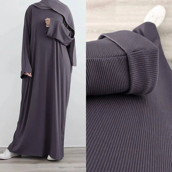 Esma - Elegante Strick-Abaya