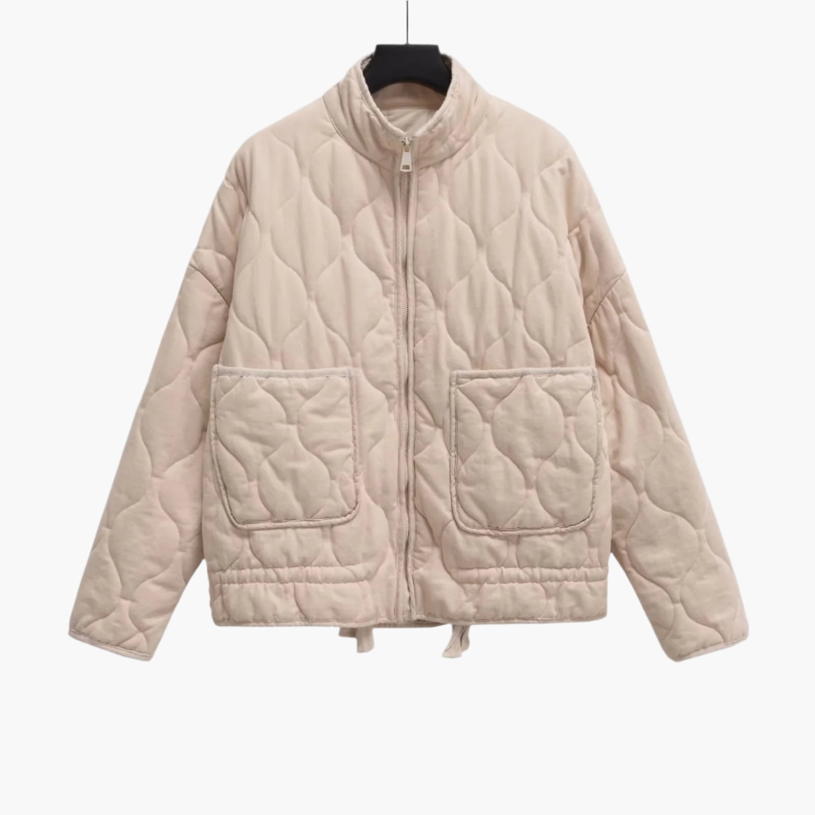 Ulla – Oversize-Steppjacke für Damen mit Taschen und Reißverschluss