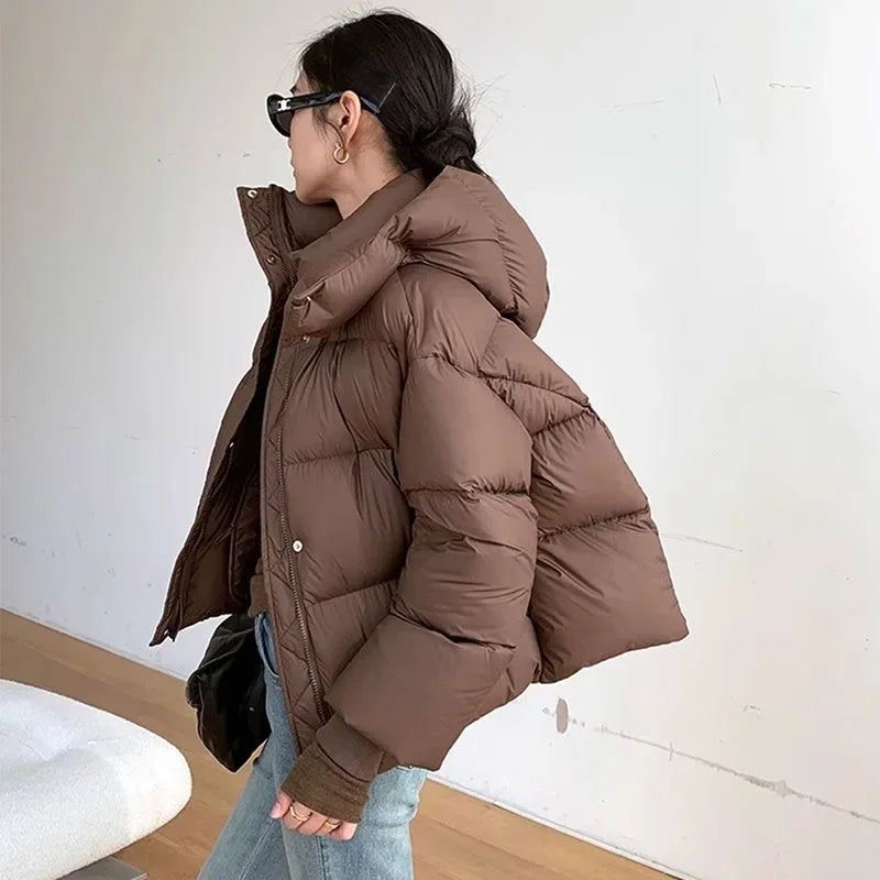 Dagmar - Dick gefütterte Damen Winterjacke warm