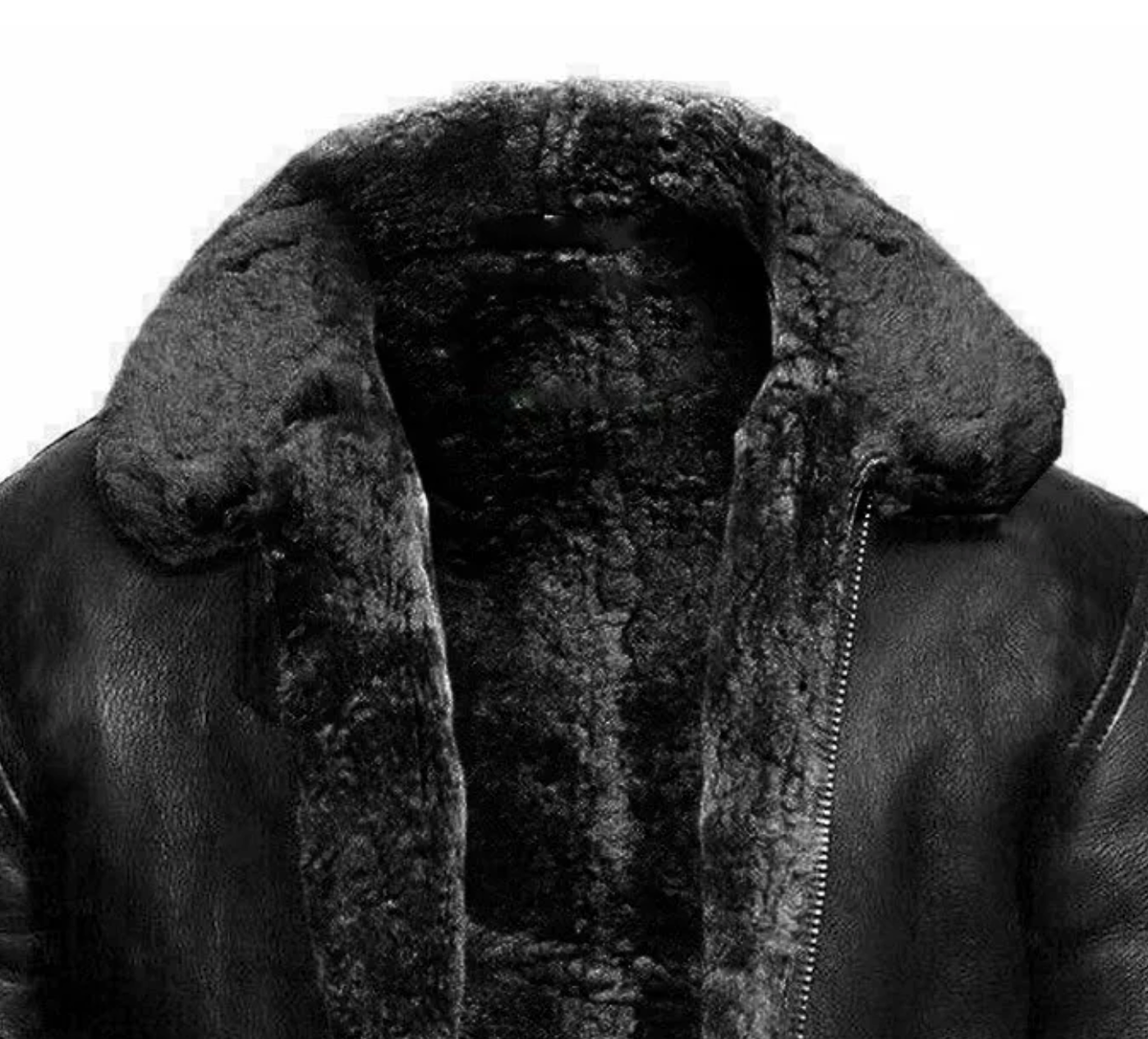 Sylvan - Shearling Lederjacke Winter Warm Luxus