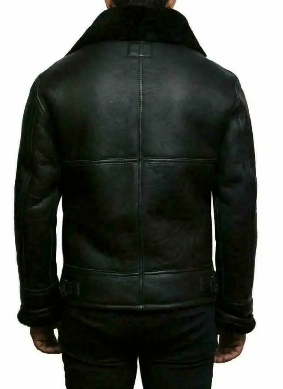 Sylvan - Shearling Lederjacke Winter Warm Luxus