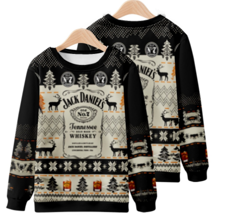 Whiskeyland - Festlicher Design-Pullover